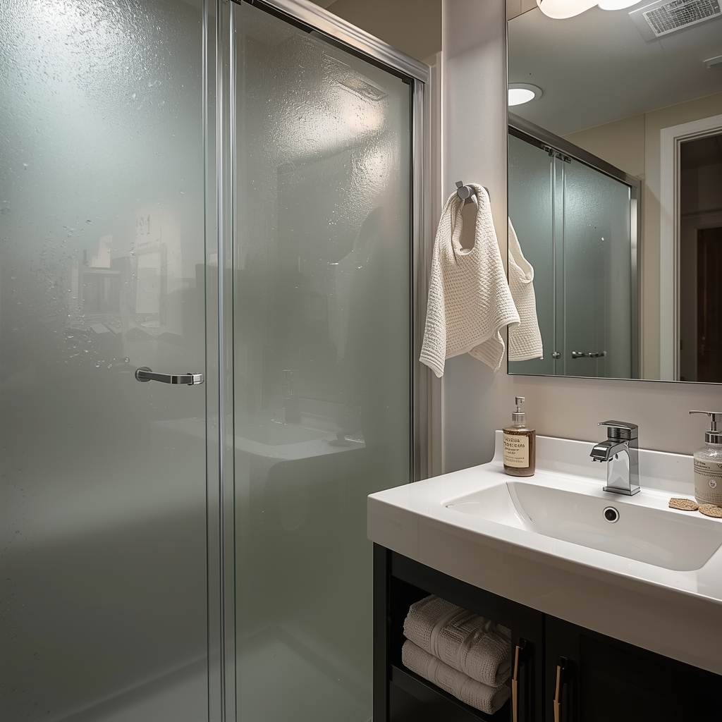 Bathroom detail clean